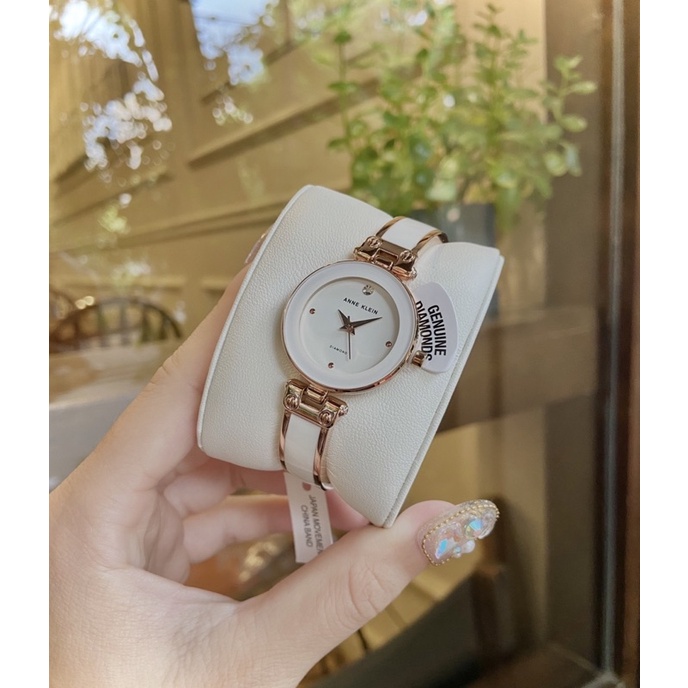 Đồng Hồ Auth Nữ Anne Klein, Mặt 28mm, Chống Nước 30m