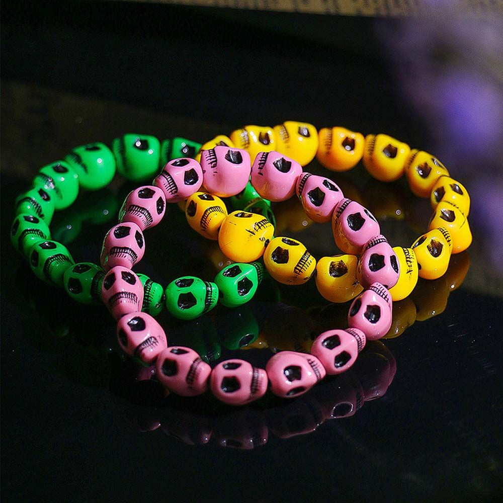 Vòng tay hình đầu lâu phong cách Hàn Quốc thời trang cho nữ