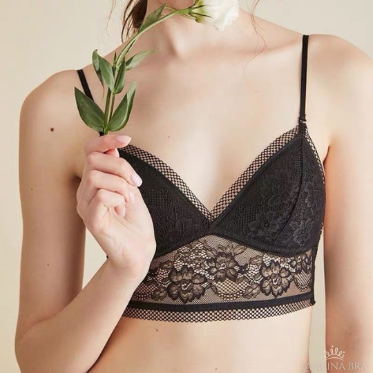 ÁO LÓT nữ không gọng LA REINA BRA - LRAB069 hở lưng đệm mỏng hàng cao cấp siêu tôn vòng 1