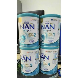 Sữa bột Nan Nga đủ số 1-2-3-4 (800g) date 2021