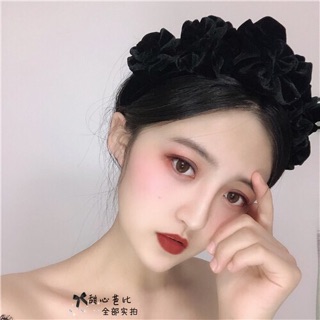 Bờm - cài tóc hoa hồng