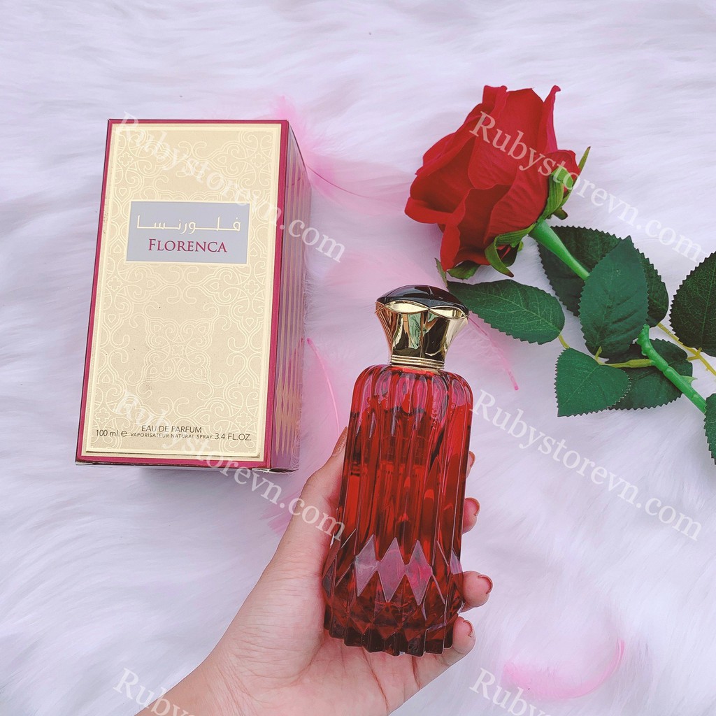 Nước Hoa Dubai Nữ Florenca 100ml Mùi Hương Nhẹ Nhàng, Quyến Rũ, Nước Hoa Thơm