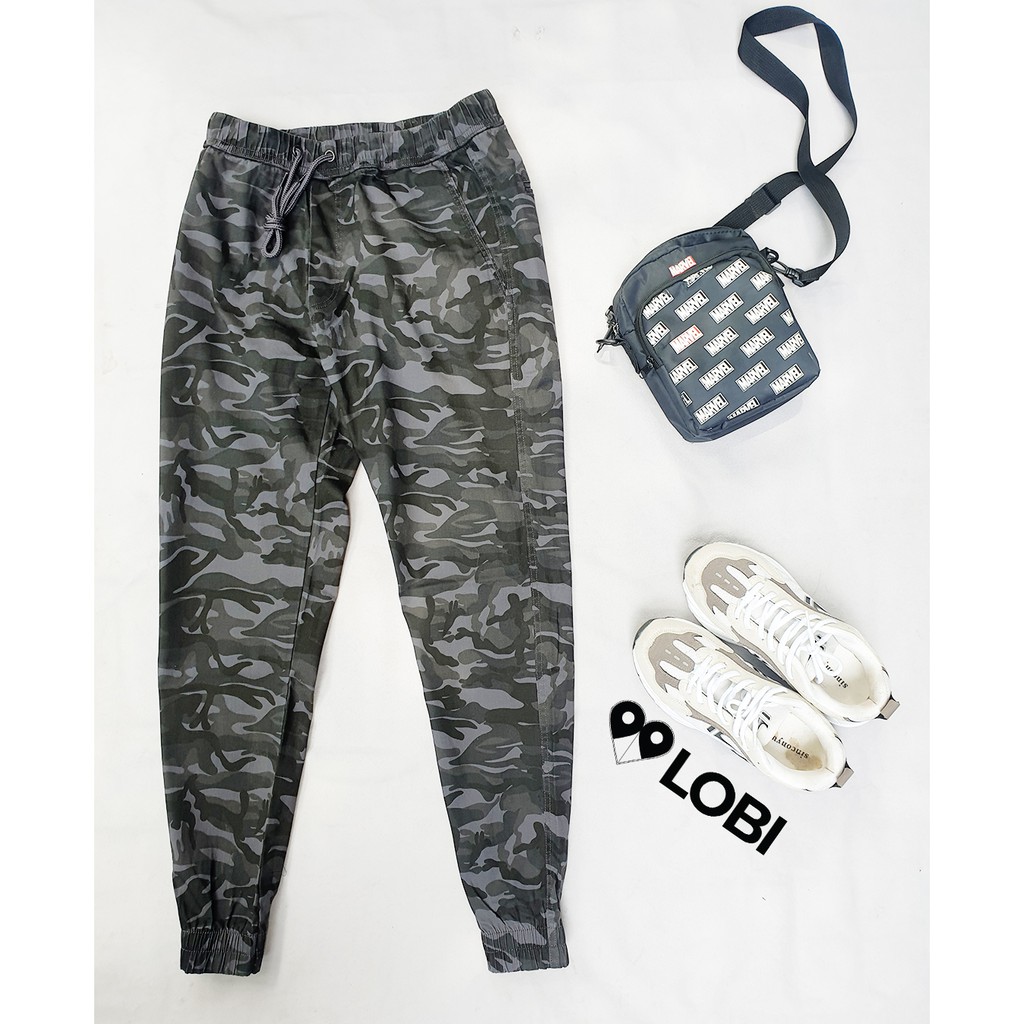 Quần jogger rằn ri nam️ | Quần jogger vải lính nam chất lượng cao, lên phom cực đẹp