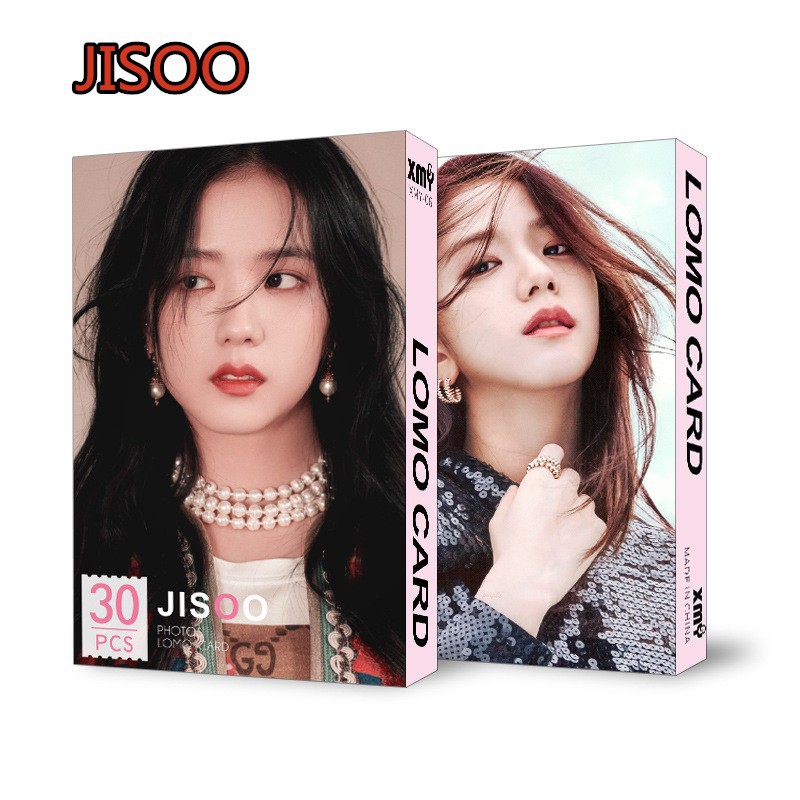 Bộ 30 ảnh card ảnh lomo Blackpink Jennie Jisoo Lisa Rose