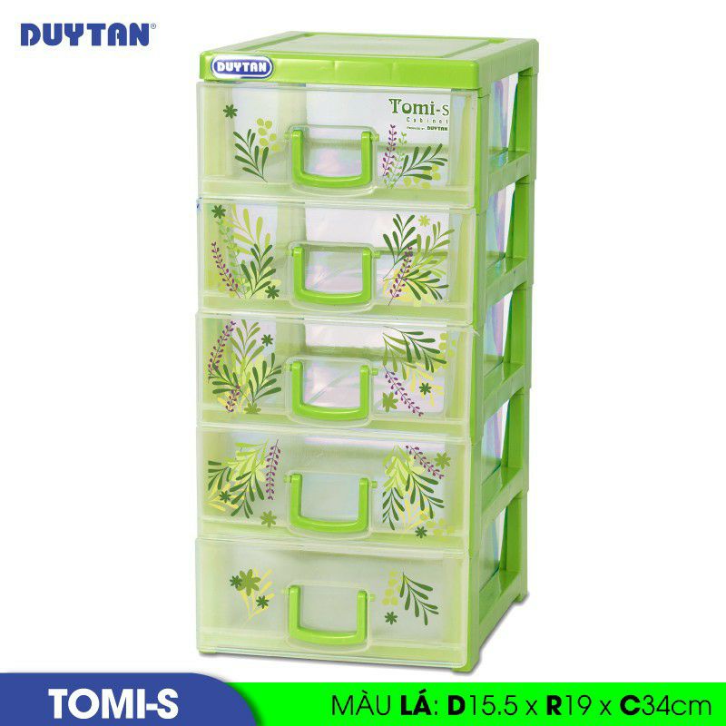 Tủ nhựa mini Duy Tân 5 tầng