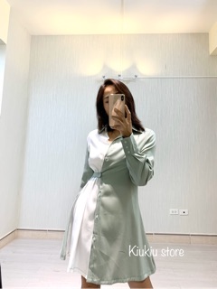Sơ mi váy lụa