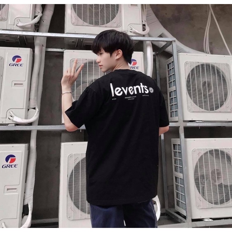 Áo thun Levents Popular tay lỡ, form rộng Local Brand Unisex nam nữ - UniFive