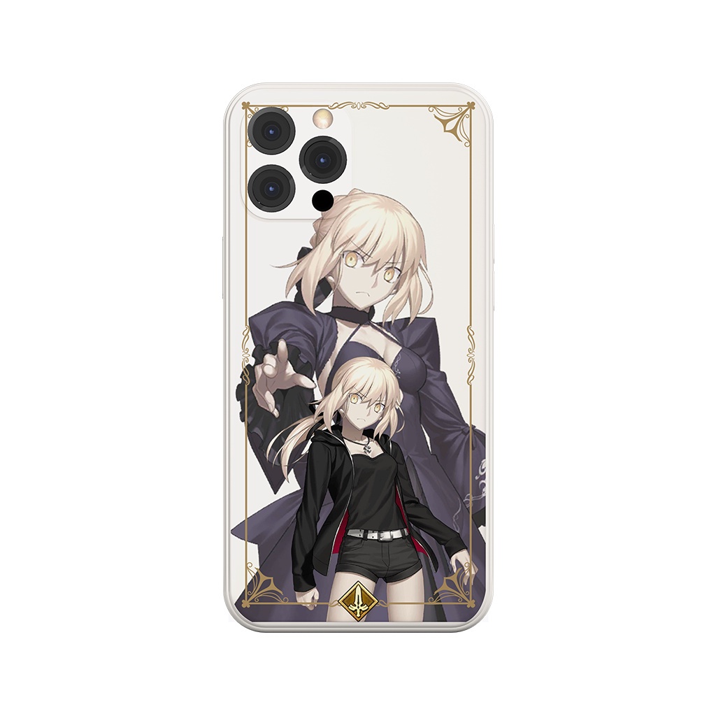 Ốp Điện Thoại Silicon Chống Rơi Chống Sốc Hình Fate/Grand Order Cho iPhone 11Pro Xs 7Plus Sebar FGO