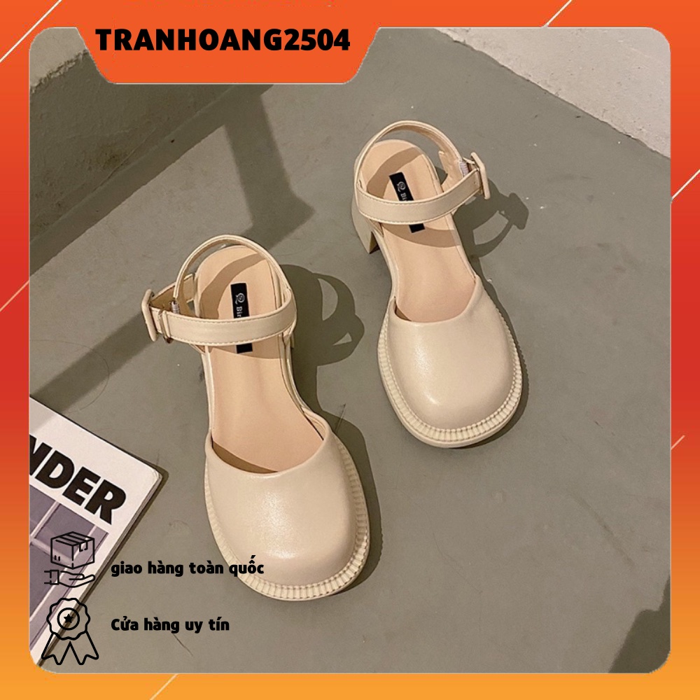 sandal basic mùa thu sẵn hàng