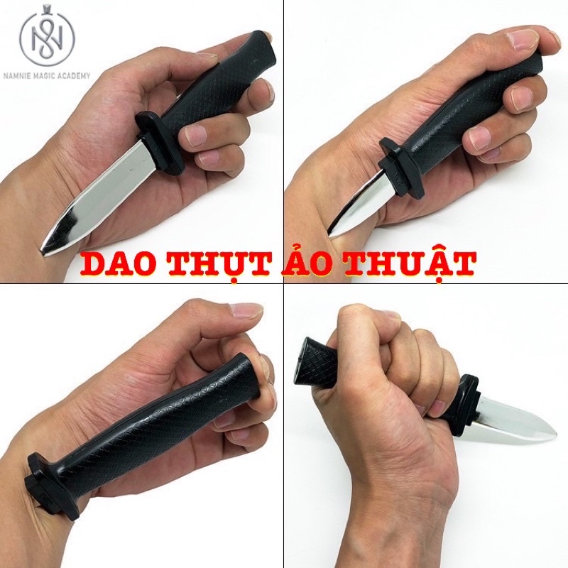 Ảo Thuật Dao Thụt Giả, Đồ Chơi Troll Vui Nhộn, Sáng Tạo, Đạo Cụ Đóng Phim