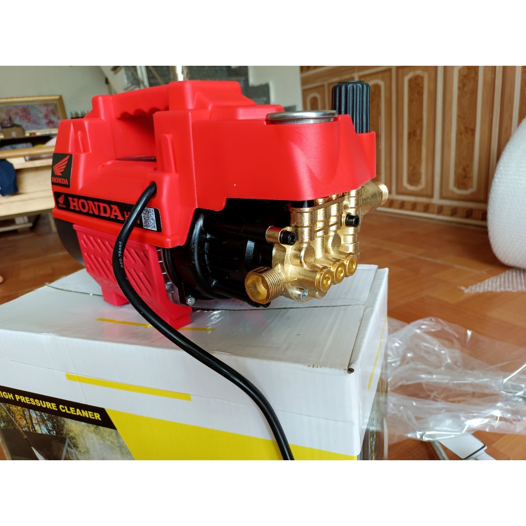 Máy rửa xe HON.DA 3500W có chỉnh áp đầy đủ phụ kiện, Máy rửa xe lõi đồng 100% siêu bên siêu bền