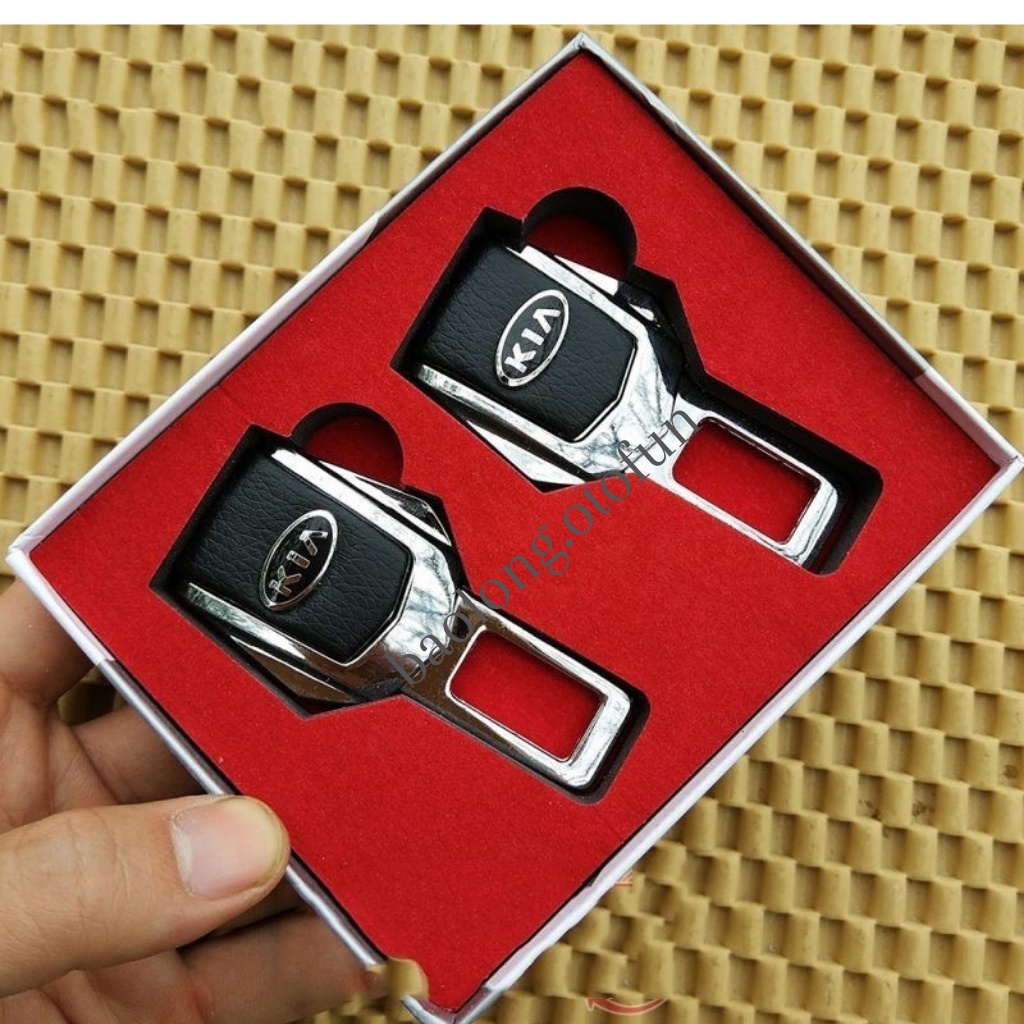 Chốt cài dây an toàn xe ô tô các hãng bằng hợp kim mạ inox,Chốt cửa an toàn oto hữu ích