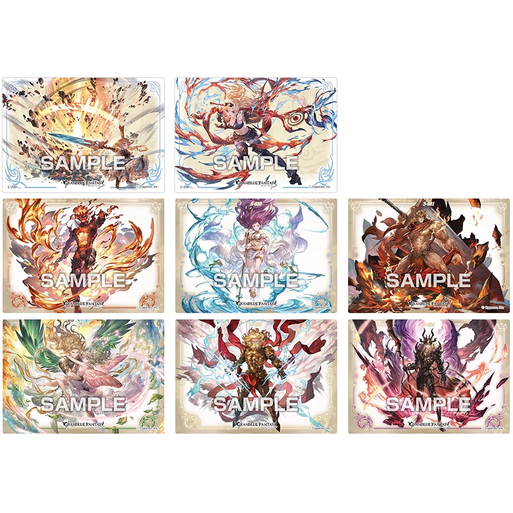 Thẻ bài sưu tập Clear Card Granblue Fantasy 3 - Ensky