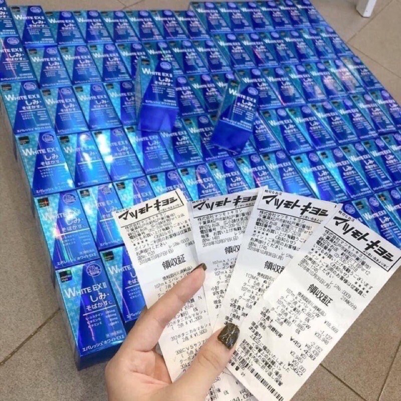 Viên uống White EX II Skin Plus 270 viên trắng da, mờ thám nám Nhật Bản | BigBuy360 - bigbuy360.vn