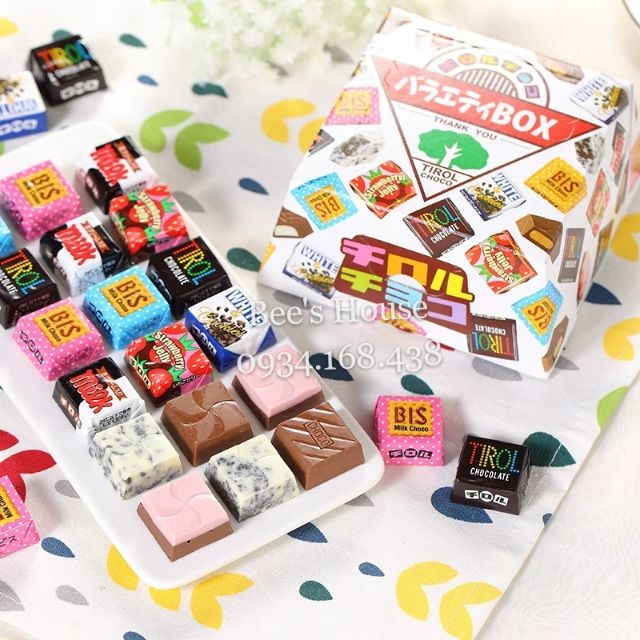 Chocolate tổng hợp Tirol Nhật