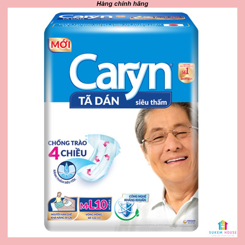 Tã Dán Siêu Thấm Caryn cho mẹ sau sinh/ người hạn chế khả năng đi lại M-L