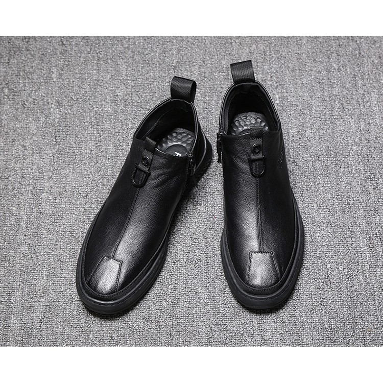 Giày da nam cổ lửng phong cách Hàn Quốc GN511 | BigBuy360 - bigbuy360.vn
