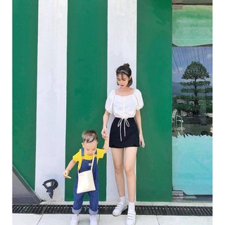 ÁO CRT RÚM DÂY NGỰC_HS4502(KÈM ẢNH THẬT)