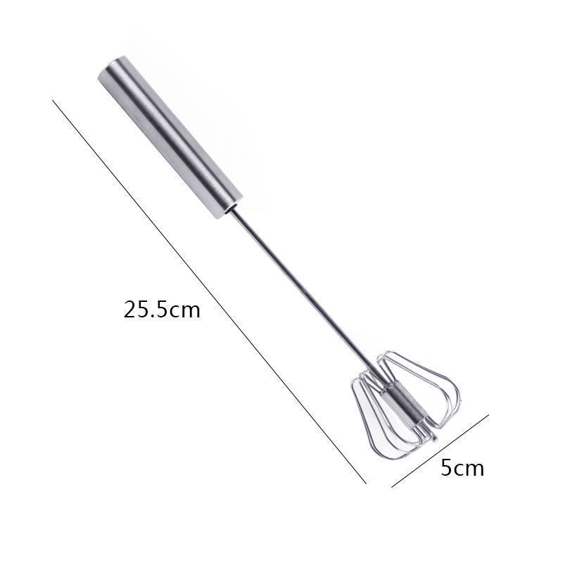 Dụng cụ đánh trứng bằng thép không gỉ 10 inch