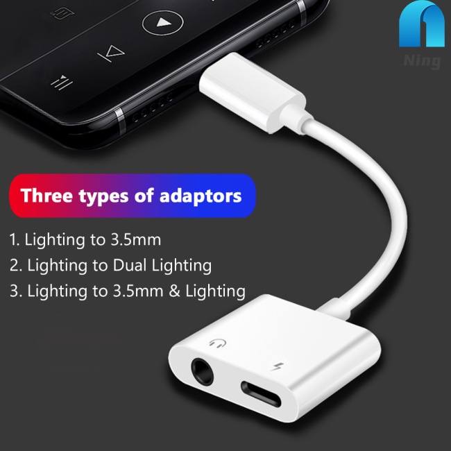 Cáp Chuyển Đổi Âm Thanh Jack Cắm 3.5mm Cho Iphone