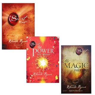 New - Combo 3 cuốn Bí mật secret + the magic phép màu + the power sức mạnh