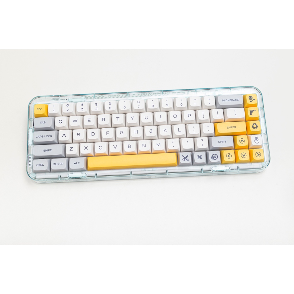 140 Phím Industry Keycaps XDA Profile Retro PBT Dye Sub Bàn phím cơ học Keycap