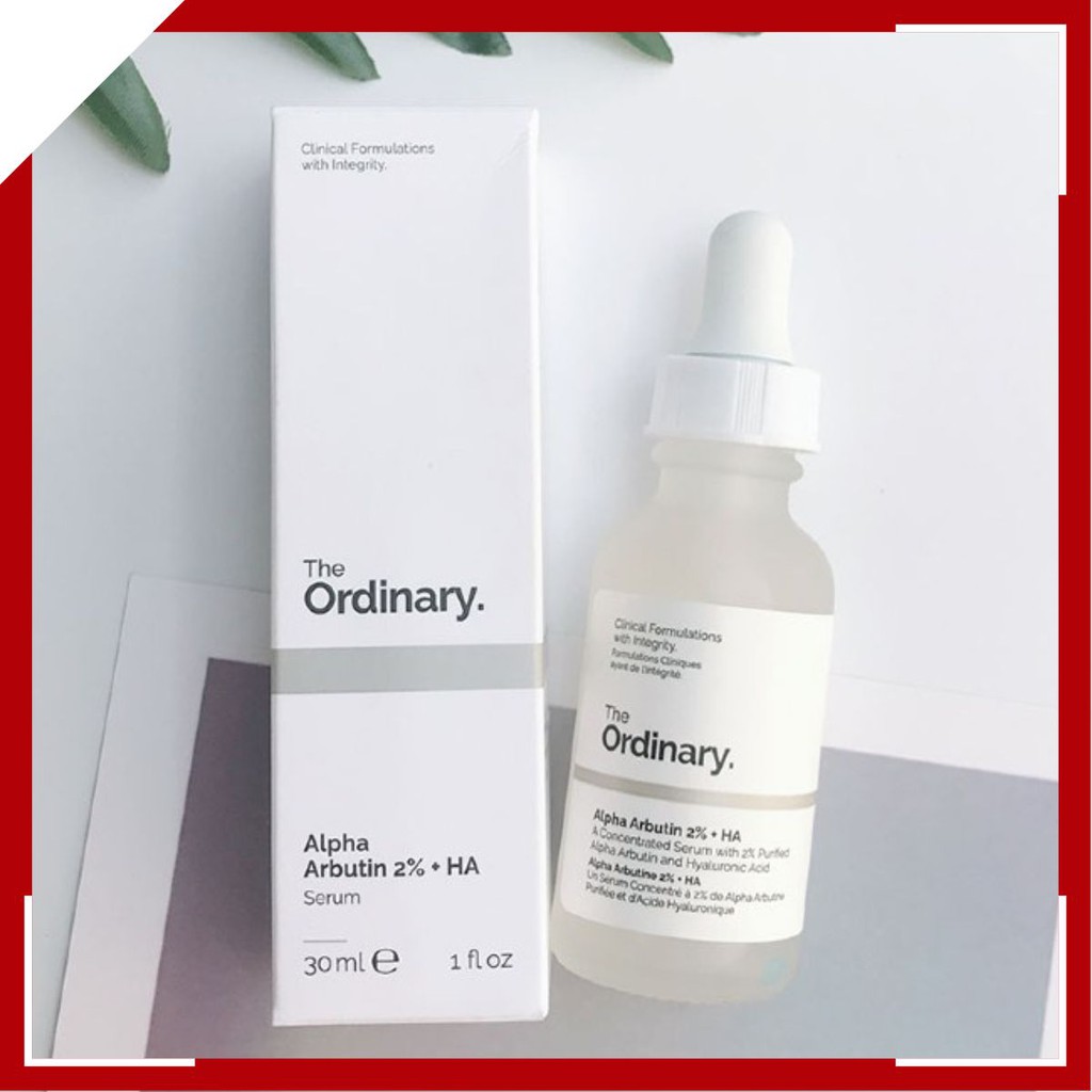 Tinh chất dưỡng trắng Alpha Arbutin 2% + HA - The Ordinary ʚɞ