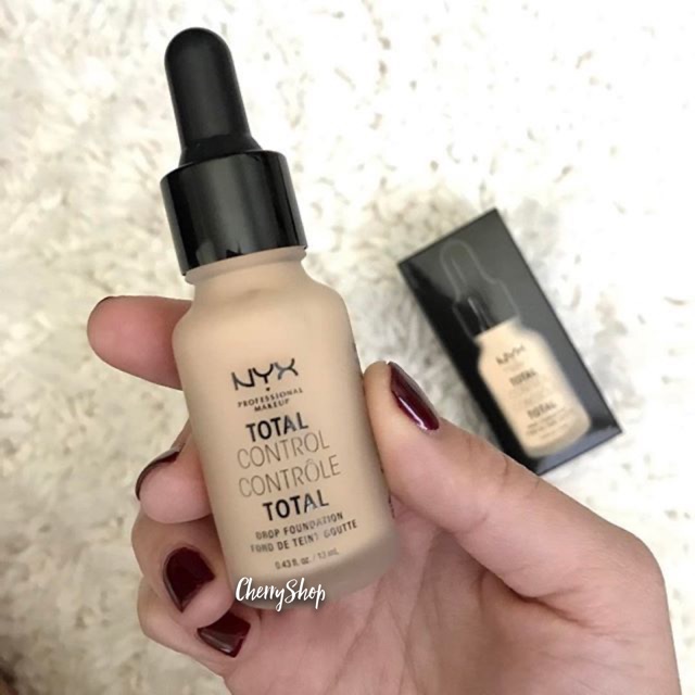 [Hàng USA] Kem nền Nyx Total Control Drop Foundation Fond De Teint Goutte (13ml) | BigBuy360 - bigbuy360.vn
