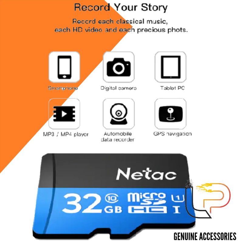 Thẻ nhớ Micro SD NETAC 32Gb