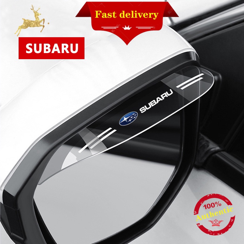 2 Tấm che mưa cho gương chiếu hậu xe hơi Subaru WRX Levorg BRZ XV Forester