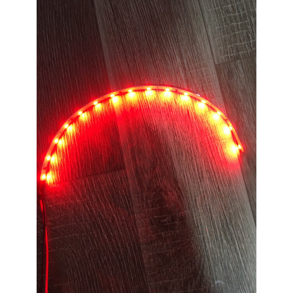 Sản phẩm gia đình làm: Sợi dây lét 22cm mặt quỷ 12V màu đỏ , thép