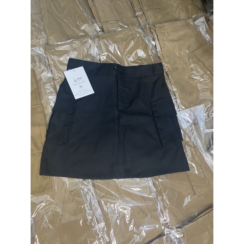 Chân Váy Kaki Giấy Túi Hộp Có Lớp Lót Bên Trong