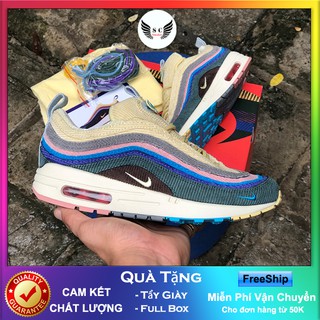 Giày Air Max 97🎁FREESHIP🎁 Giảm Ngay 20K Khi Nhập [ GIÀY AIR MAX ] Giày Nữ AM 97 Cầu Vồng