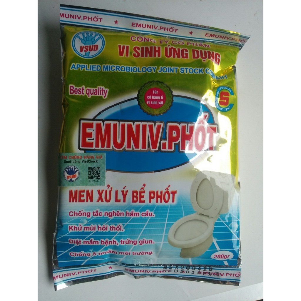 [ THÔNG TẮC BỂ PHỐT ] MEN XỬ LÝ CHỐNG TẮC NGHẼN HẦM CẦU NHÀ VỆ SINH EMUNIV.PHỐT - MITUHOME