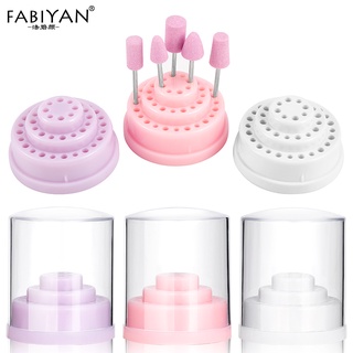 Hộp cắm đầu mài /Hộp Rỗng Đựng Mũi Khoan Móng 48 Lỗ Trưng Bày Sắp Xếp Gọn Gàng