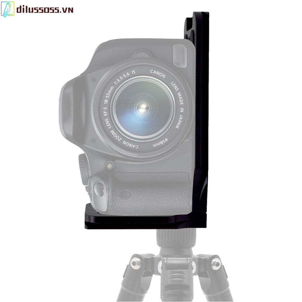 Đế gắn giá đỡ ba chân hình chữ L tháo gỡ nhanh chuyên dùng cho máy ảnh DSLR