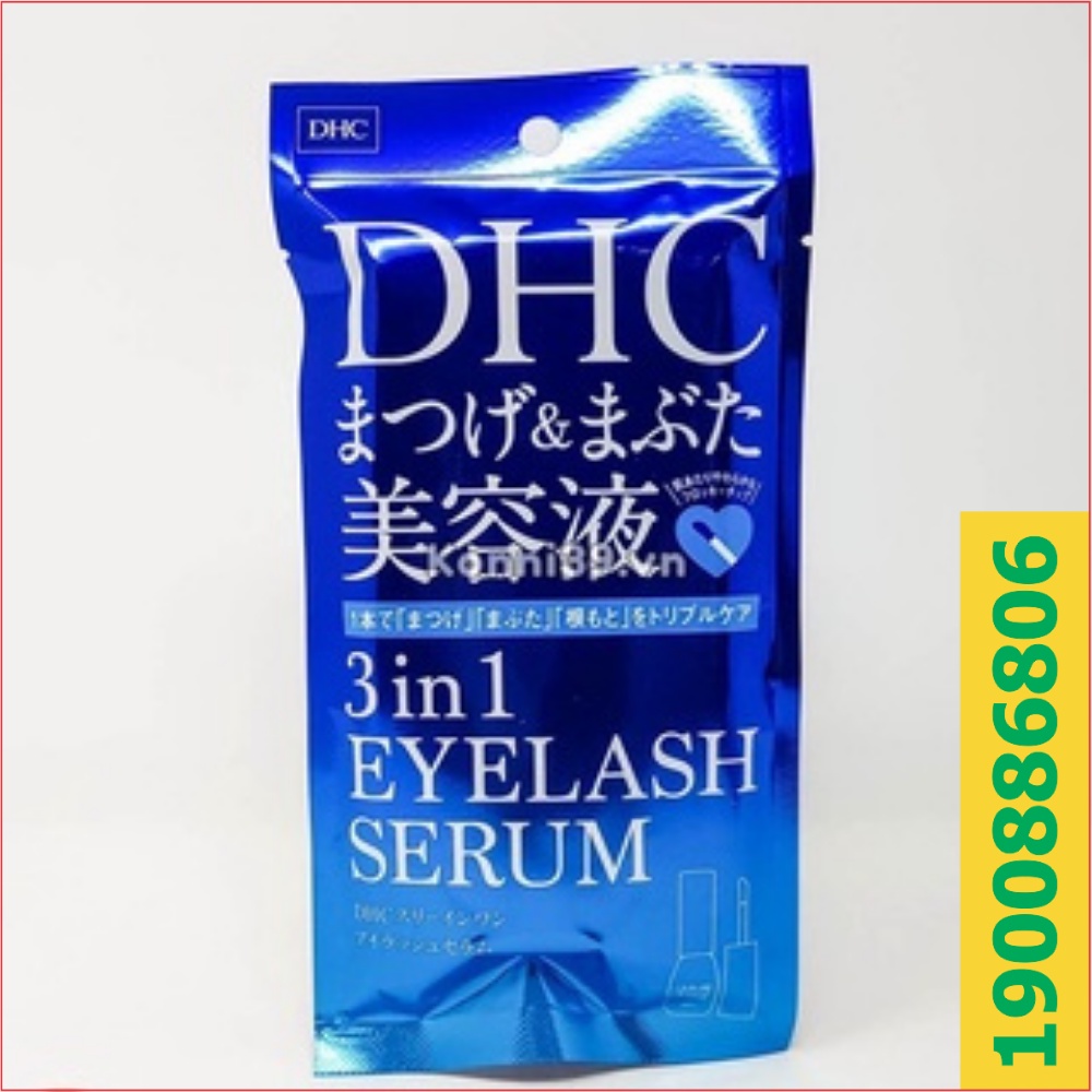 Dưỡng mi DHC Eyelash Serum 3 in 1 cao cấp 9ml