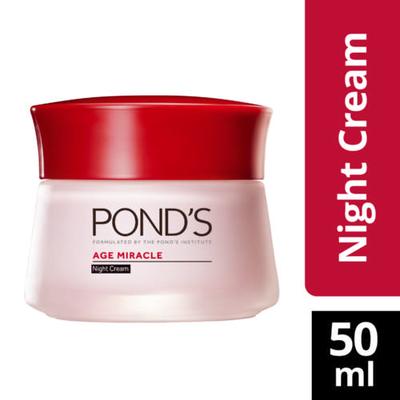 Kem ngăn ngừa lão hóa cao cấp ban đêm Pond's Age Miracle 50g