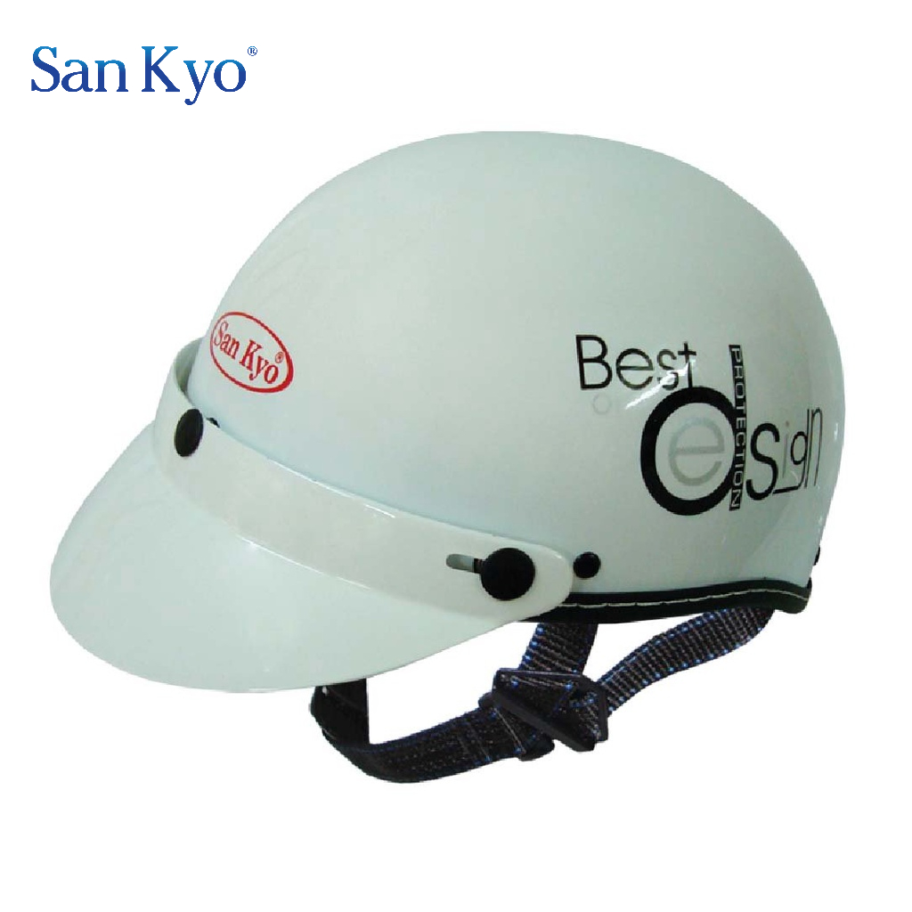 Nón Bảo Hiểm SanKyo Cao Cấp Mẫu Mã Ngẫu Nhiên