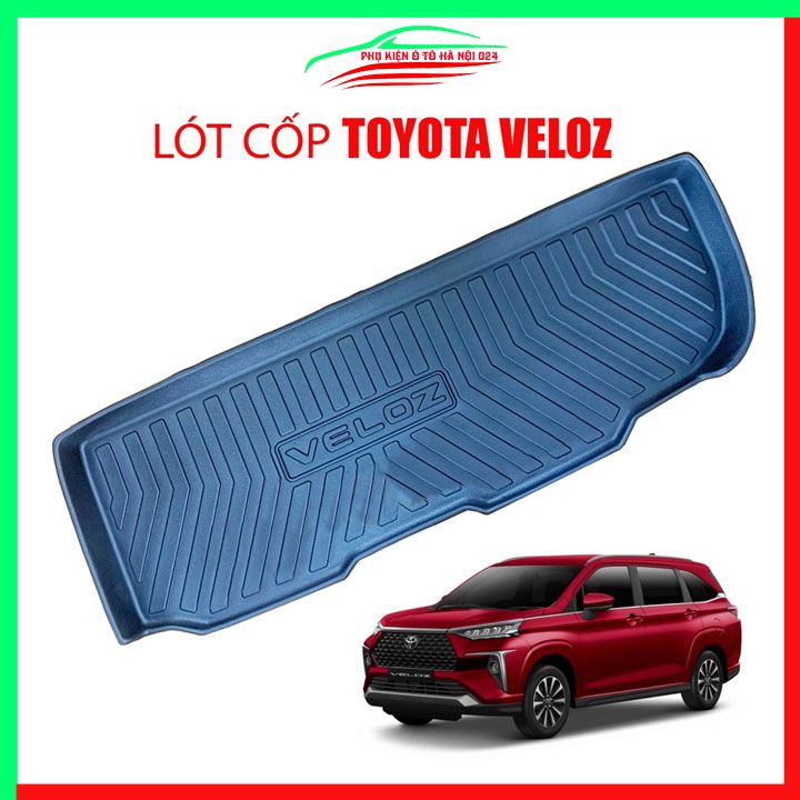 Thảm nhựa lót cốp Veloz 2022-2024 nhựa dẻo dày dặn đàn hồi tốt