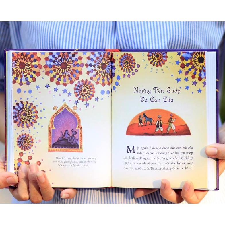 Sách - Illustrated Classics - Nghìn Lẻ Một Đêm