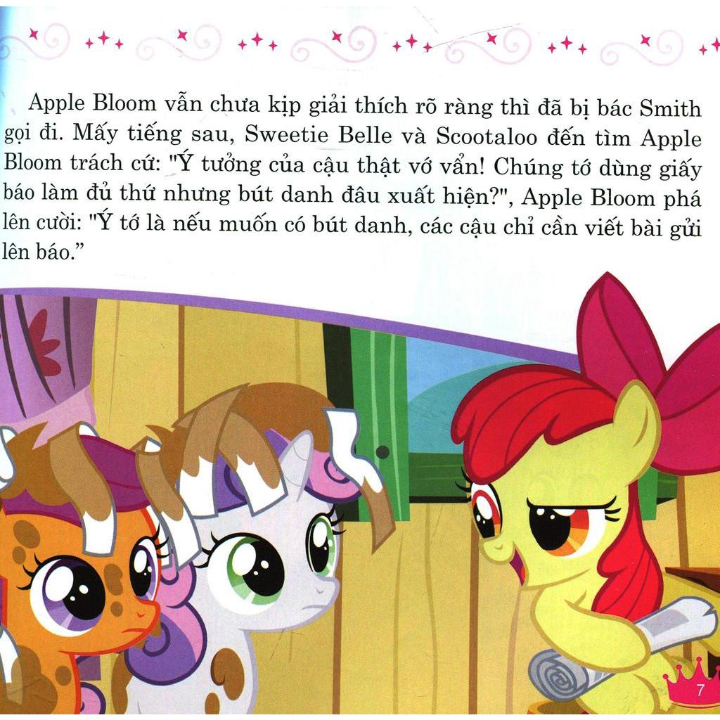 Sách My Little Pony - Tờ Báo Tường Sóng Gió