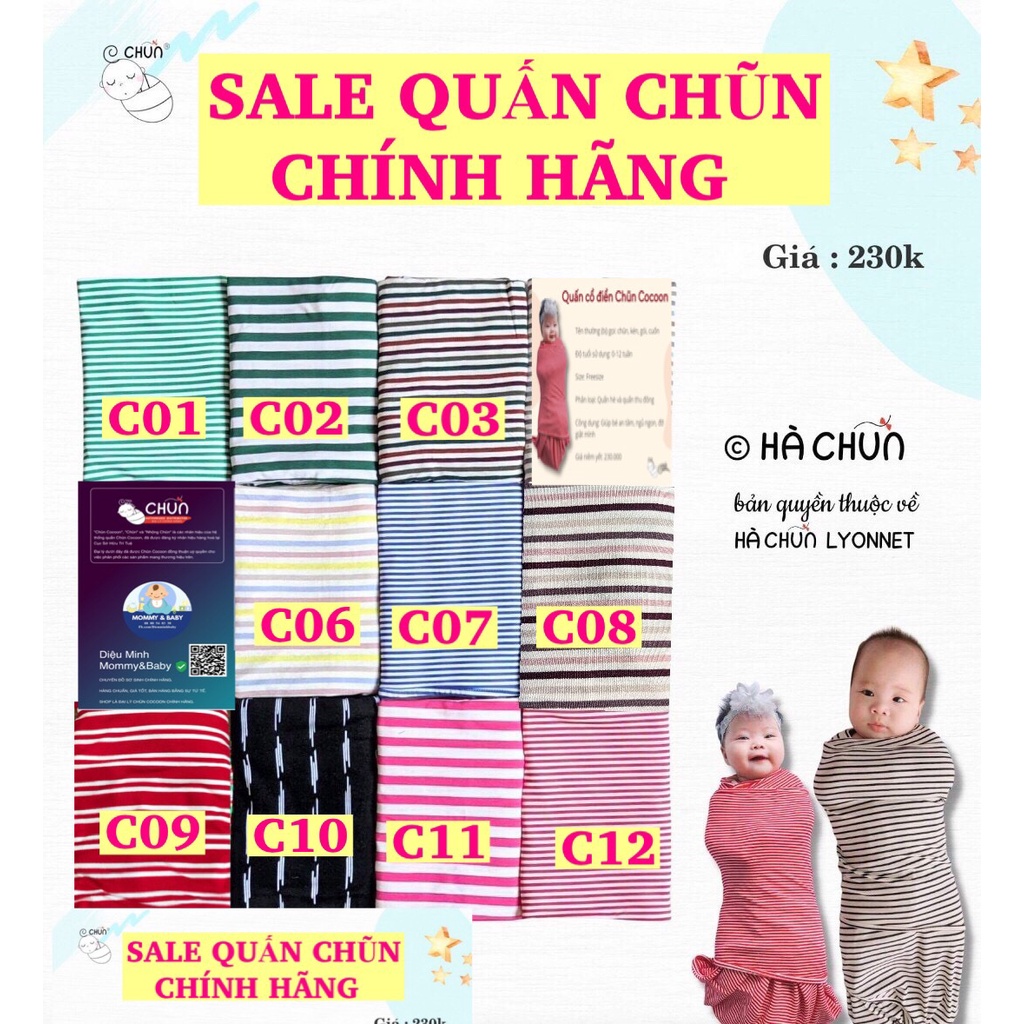 QUẤN CHŨN COCOON GIÚP BÉ NGỦ NGON (Đại lý chính thức)