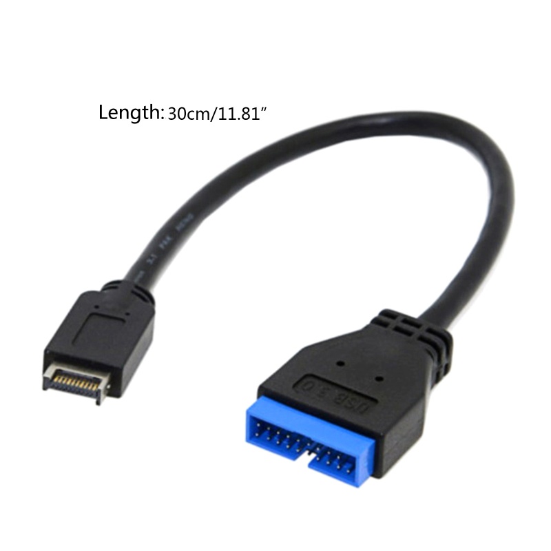 Cáp Bo Mạch Chủ Mở Rộng Chuyển Đổi Cổng USB 3.1 20Pin Sang Cổng USB 3.0 20Pin
