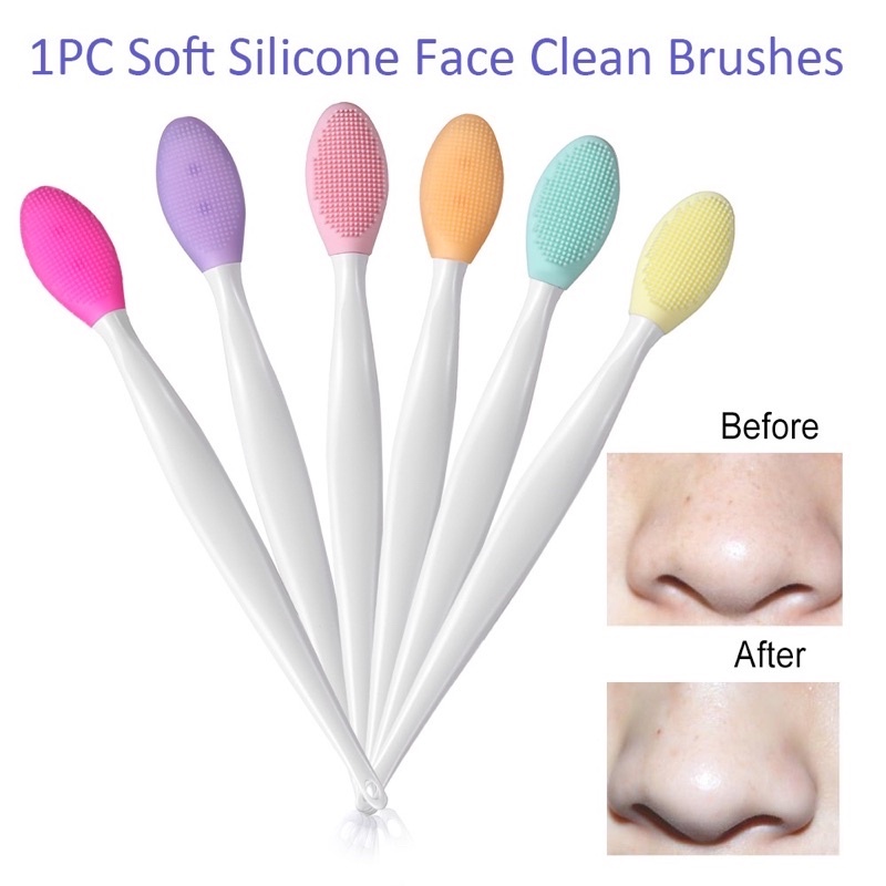 Cọ silicon tẩy tế bào chết cho mũi