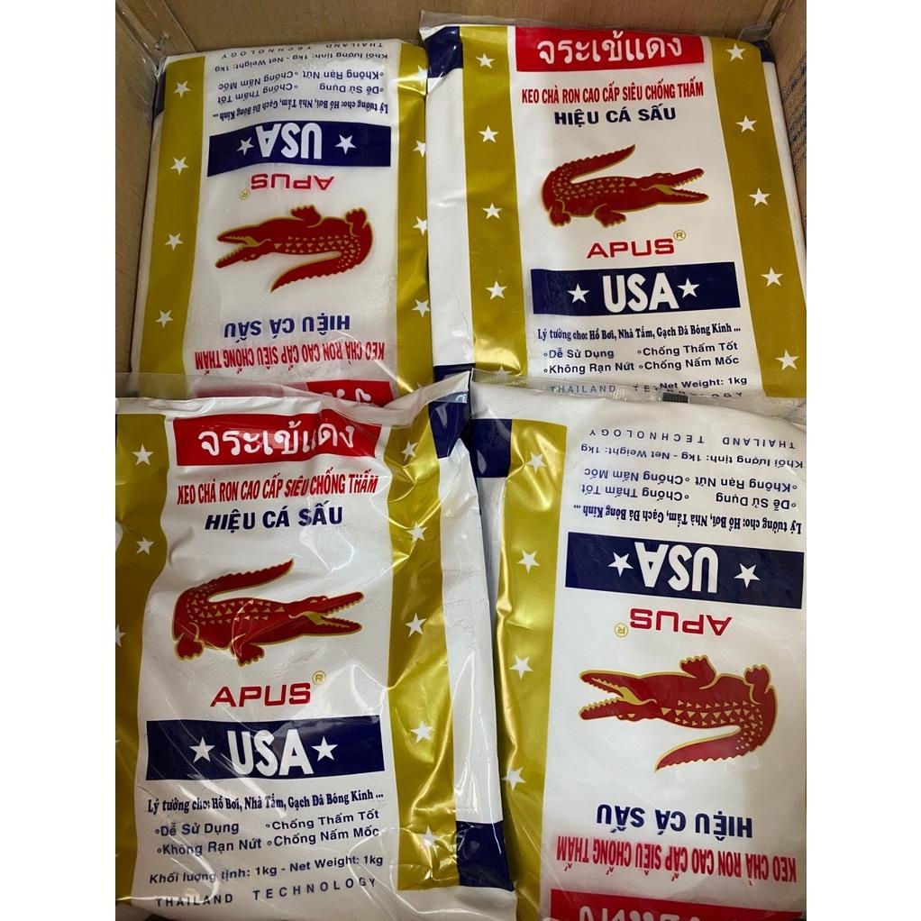 Keo chà ron cao cấp siêu chống thấm loại 1kg hiệu Cá Sấu, Việt Mỹ. Hakhanhelec
