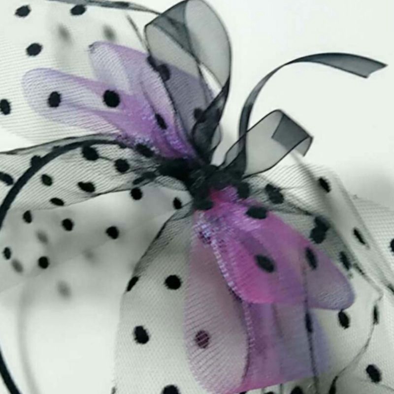 Cài Tóc Phối Nơ Phong Cách Vintage Dành Cho Nữ