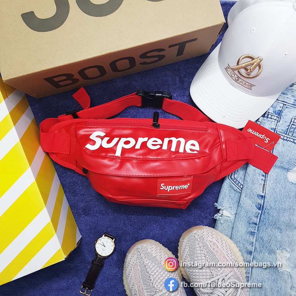 ⚡️ Túi bao tử Supreme Túi đeo chéo Supreme Unisex | Ảnh thật 100%