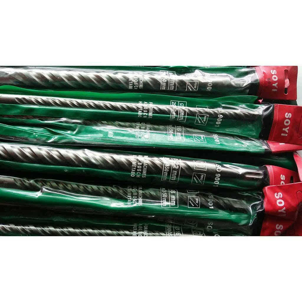 Mũi khoan xuyên tường từ 10-25mm dài 35cm hoặc 31cm Soyi hoặc Hd xanh siêu rẻ