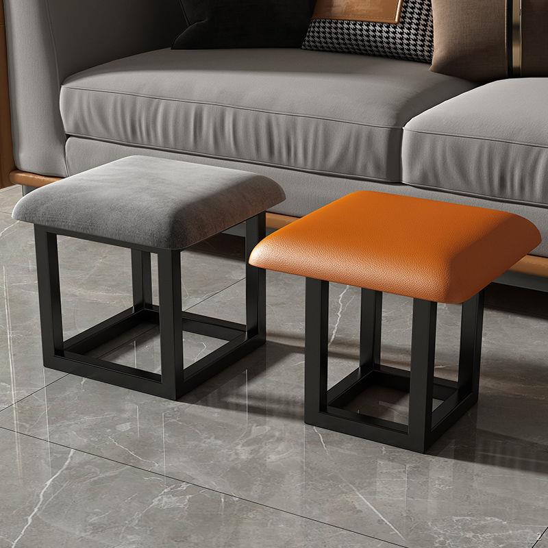 ❒Stool Home Ghế dài nhỏ Phòng khách đơn giản Bàn cà phê Lưu trữ Sofa Phân thấp Chức năng Gấp Net Red Rubik s Cube